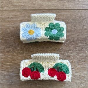 New Crochet Claw Clips